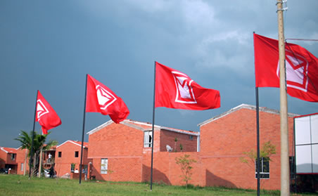 diseño impresion banderas publicitarias